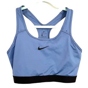 Nike Pro Classic Sports Bra - Size XL - No padding, EUC, Dri Fit, Stormy Blue